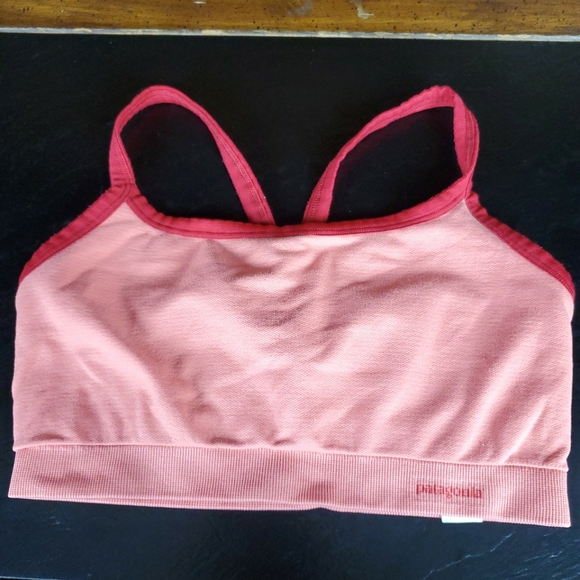 Patagonia Other - Vintage PATAGONIA Sport bra underwear 
Sz M orange